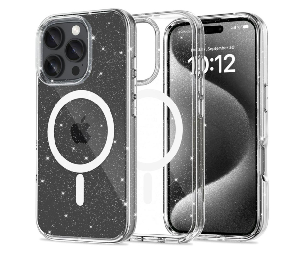 TECH-PROTECT Flexair Hybrid Magsafe do iPhone 16 Pro Glitter 5906302311446 - 1278104 - zdjęcie